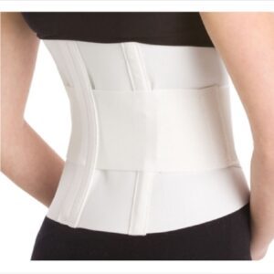 Back Support ProCare Small Hook and Loop Closure 31 to 34 Inch Waist or Hip Circumferencee 10 Inch Height Adult