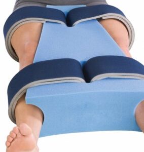 Hip Abduction Pillow DonJoy One Size Fits Most Hook and Loop Strap Closure Left or Right Hip