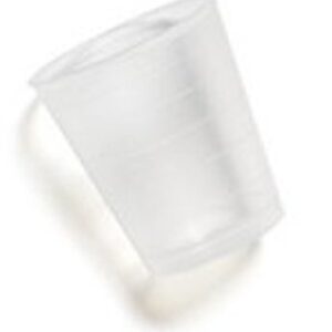 Medicine Cup PYtest 1 oz. Clear Plastic Disposable NonSterile