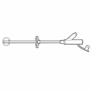 Low Profile Gastrostomy Tube Kit MIC 18 Fr. Silicone Sterile