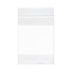 Reclosable Bag Reloc-Zippit 3 X 5 Inch LDPE Clear / White Block Zipper Closure