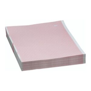 Recording Chart Paper Marquette Z-Fold Red Grid
