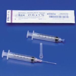 Hypodermic Needle Monoject SoftPack 1-1/2 Inch Length 20 Gauge Regular Wall Without Safety