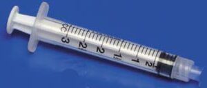 General Purpose Syringe Monoject 3 mL Luer Lock Tip Without Safety