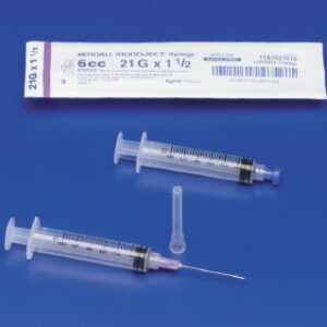 General Purpose Syringe Monoject 6 mL Luer Lock Tip Without Safety