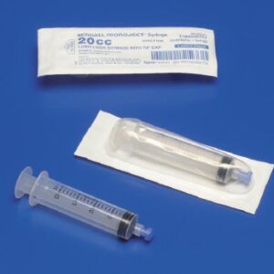 General Purpose Syringe Monoject 20 mL Luer Lock Tip Without Safety