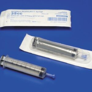 General Purpose Syringe Monoject 35 mL Luer Slip Tip Without Safety