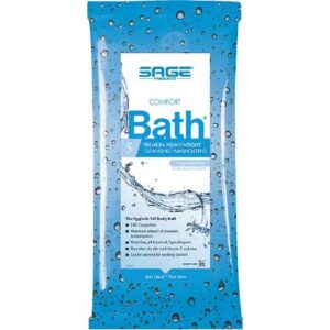 Rinse-Free Bath Wipe Comfort Bath Soft Pack Unscented 5 Count