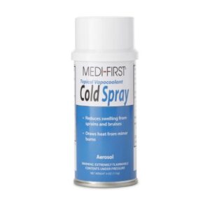 Skin Refrigerant Medi-First Cold Spray Isobutane / Propane Spray 4 oz.