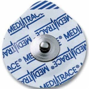 ECG Monitoring Electrode Snap Connector Conductive Adhesive Gel Foam Backing Pediatric Non-Radiolucent 3 per Pack