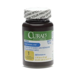 Wound Packing Strip Curad Non-impregnated 1/4 Inch X 5 Yard Sterile