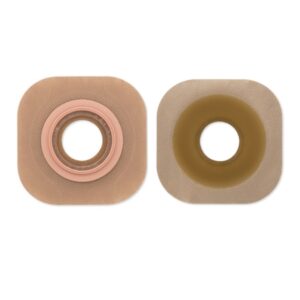 Ostomy Barrier FlexTend Trim to Fit, Extended Wear Without Tape 57 mm Flange Red Code System Up to 1-3/4 Inch Opening