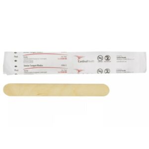 Tongue Depressor Cardinal Health 5-1/2 Inch Length White Birch Junior