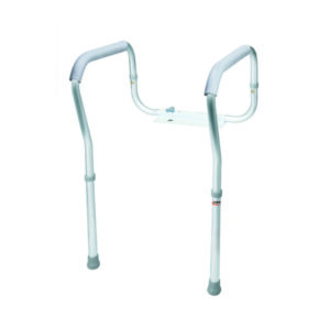 Toilet Safety Rail Carex Gray