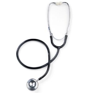 General Exam Stethoscope Medline Blue 1-Tube 22 Inch Tube Double Sided Chestpiece