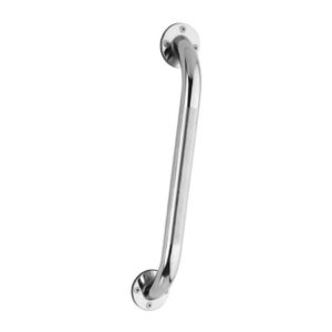 Wall Grab Bar Carex Chrome Finish Knurled Steel