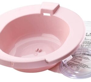 Sitz Bath Carex Round Dusty Rose Polypropylene