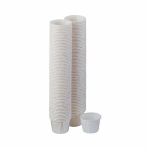 Souffle Cup Solo 0.75 oz. White Paper Disposable