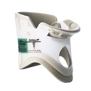 Extrication Cervical Collar Ambu Perfit Preformed Pediatric Size 2 One-Piece / Trachea Opening 3 Inch Height Adjustable Neck Circumference