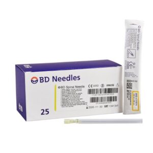 Spinal Needle BD Quincke Style 20 Gauge 3-1/2 Inch Sterile