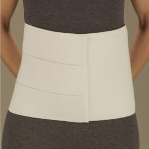 Abdominal Binder DeRoyal Bariatric 2X-Large Hook and Loop Closure 85 to 94 Inch Waist or Hip Circumference 12 Inch Height Adult