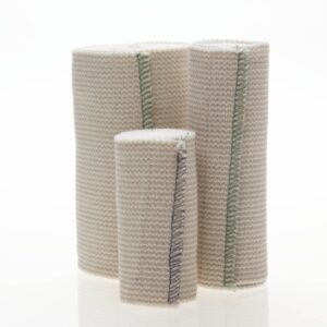 Elastic Bandage Matrix 6 Inch X 10 Yard Double Hook and Loop Closure Natural Sterile Medium Compression