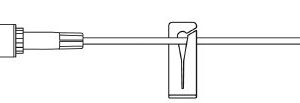 IV Extension Set UltraSite Needle-Free Port Small Bore 8 Inch Tubing Without Filter