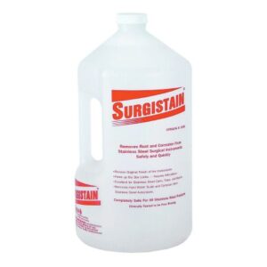 Instrument Stain Remover Surgistain Liquid 1 gal. Jug Mild Scent
