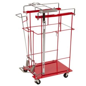 Sharps Container Floor Cart / Trolley SharpsCart Metal Foot Operated Non-Locking