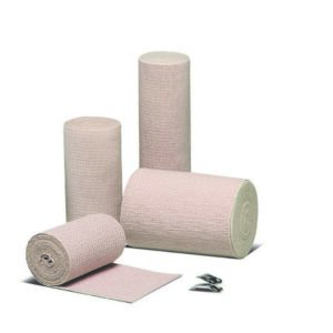 Elastic Bandage Econo-Wrap LF 2 Inch X 4-1/2 Yard Clip Detached Closure Tan NonSterile Standard Compression