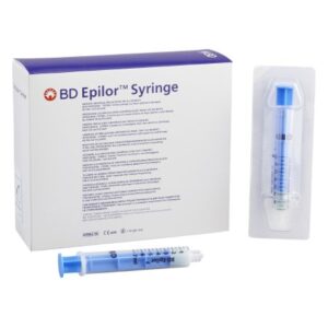LOR Syringe Epilor 7 mL Luer Lock Tip Without Safety