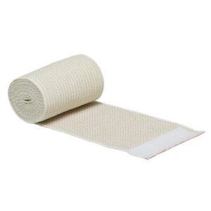 Elastic Bandage EZe-Band LF 2 Inch X 5 Yard Double Hook and Loop Closure Tan NonSterile Standard Compression