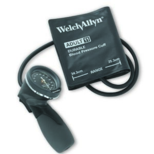 Aneroid Sphygmomanometer Unit Tycos Adult Cuff Nylon Cuff 25 – 34 cm Palm Aneroid