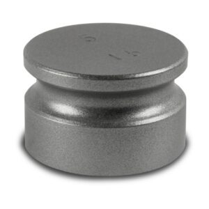 Cardinal Calibration Weight 2-1/5 Inch Height X 3-2/5 Inch Diameter. NIST Class F, 5 lbs. For use in Calibration of Scales
