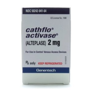 Cathflo Activase Alteplase 2 mg Injection 2 mL