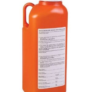 24 Hour Urine Specimen Collection Container 3,000 mL (101 oz.) Screw Cap Patient Information / Instructions for use NonSterile