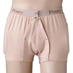 Hip Protection Brief Hipsters Incontinent Medium Beige Unisex