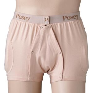 Hip Protection Brief Hipsters Incontinent X-Large Beige Unisex
