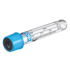 VACUETTE Venous Blood Collection Tube Sodium Citrate Additive 3 mL Pull Cap Polyethylene Terephthalate (PET) Tube