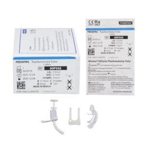 Uncuffed Tracheostomy Tube Bivona Size 4.5 Pediatric