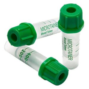 BD Microtainer Capillary Blood Collection Tube Lithium Heparin Additive 200 ?L to 400 ?L BD Microgard Closure Plastic Tube