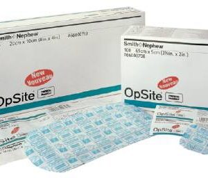 Transparent Film Dressing with Pad OpSite Post Op 2 X 2-1/2 Inch 3 Tab Delivery Rectangle Sterile