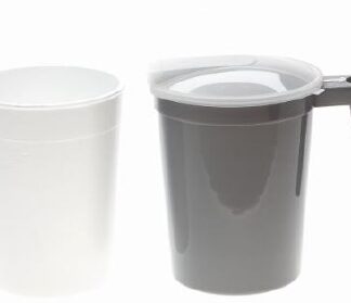 Pitcher and Liner Medline Cold 32 oz. Mauve