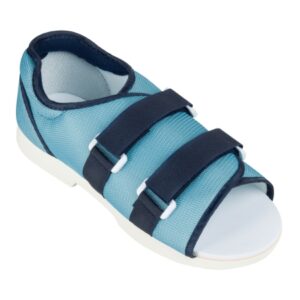 Mesh Top Post-Op Shoe Small Male Blue