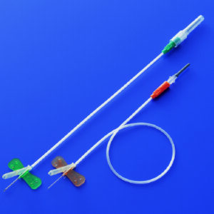 Surshield Blood Collection Set 23 Gauge 3/4 Inch Needle Length Safety Needle 12 Inch Tubing Sterile
