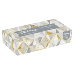 Facial Tissue Kleenex White 8-2/5 X 8-3/5 Inch 125 Count