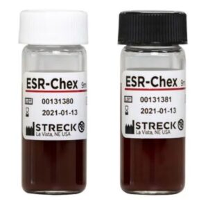 Hematology Control Set ESR-Chex Erythrocyte Sedimentation Rate (ESR) 2 Levels 12 X 9 mL