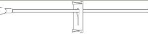IV Extension Set Needle-Free Port Micro Bore 8 Inch Tubing Without Filter