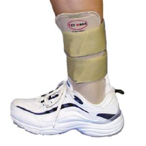 Stirrup Ankle Support Ezy Wrap One Size Fits Most Hook and Loop Closure Right Ankle