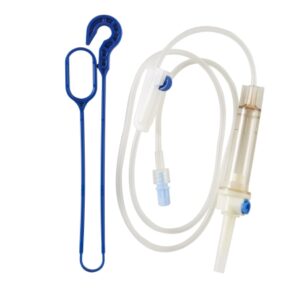 Secondary IV Administration Set Clearlink Gravity Without Ports 10 Drops / mL Drip Rate Without Filter 37 Inch Tubing Medication